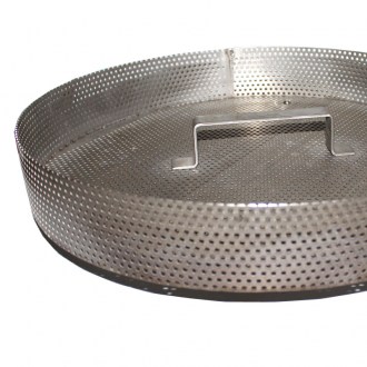 Tamis en acier inoxydable pour cérificateur en plastique